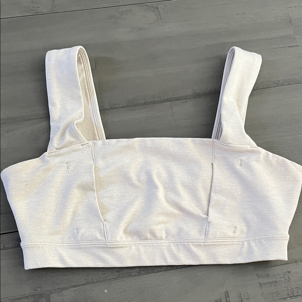 Old Navy Light Cream Cloud Comfy Nursing Bra